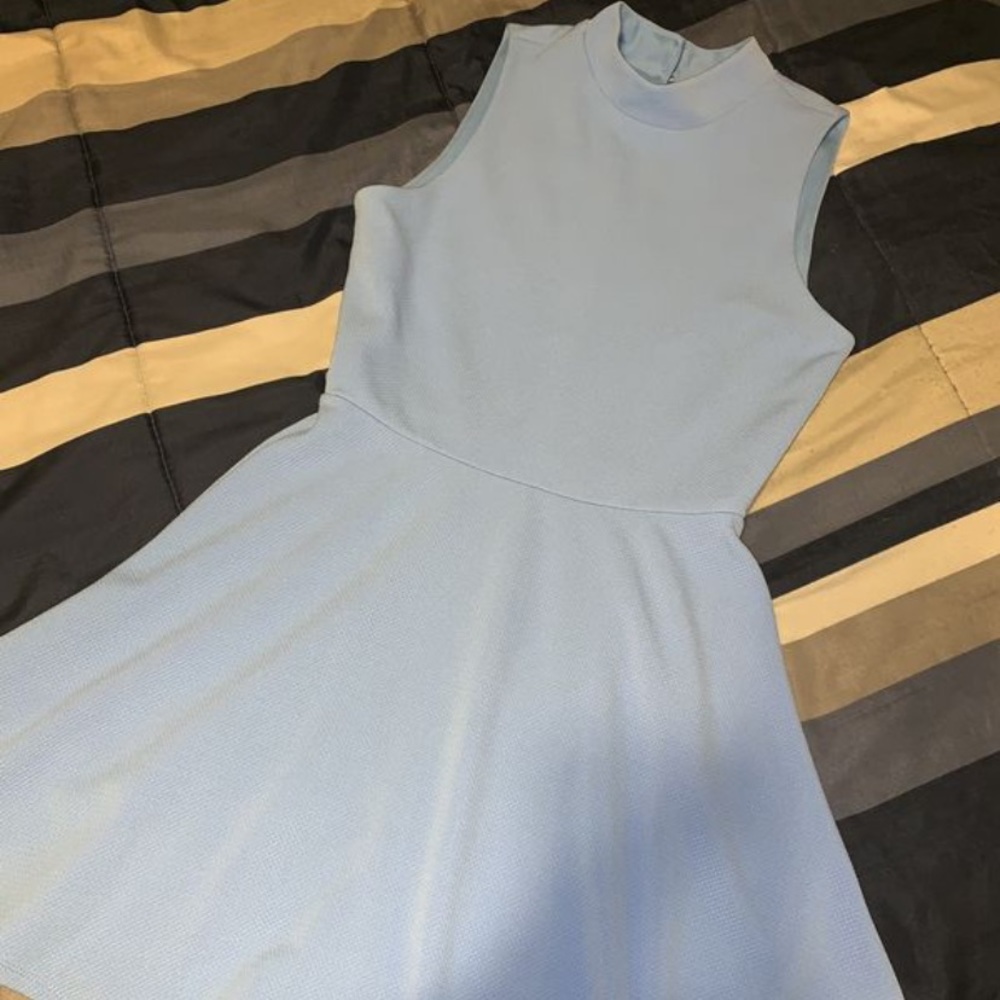 Periwinkle cocktail dress